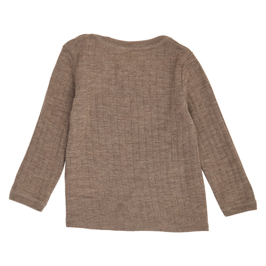 WOOLLY Bolur Merinoull | Walnut melange