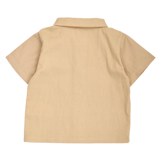 TWILL Skyrta stutterma | Safari