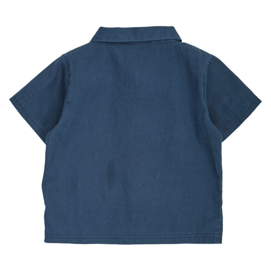 TWILL Skyrta stutterma | Navy