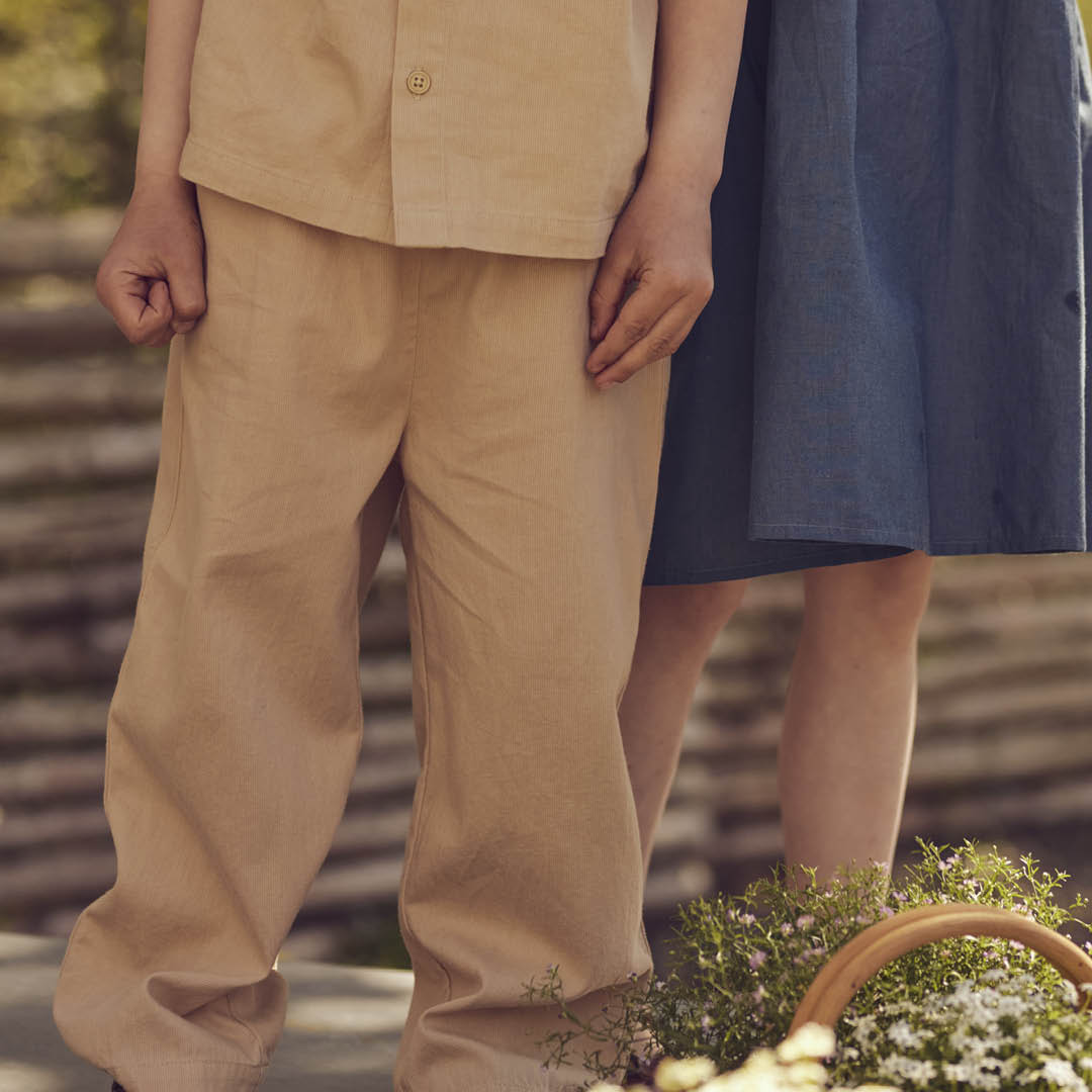 TWILL Buxur með vösum | Safari