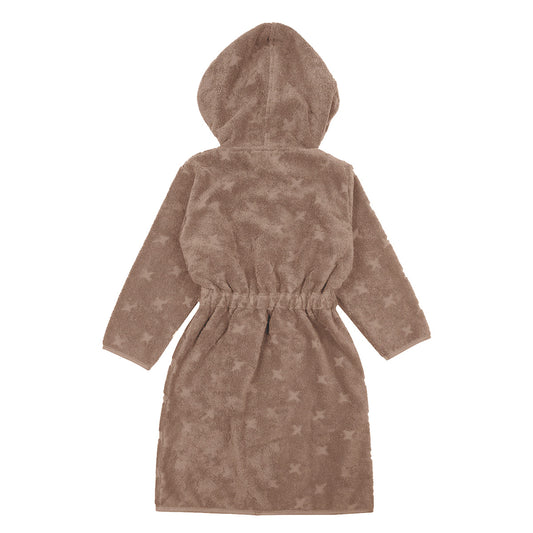 Baðsloppur með hettu | Walnut