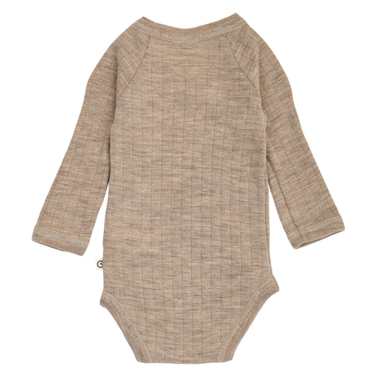 WOOLLY RIB Samfella Merinoull krosssmellt | Balsam melange