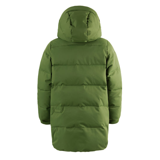 TIGER EYE Vatnsheld úlpa | Pesto Green – bakhlið