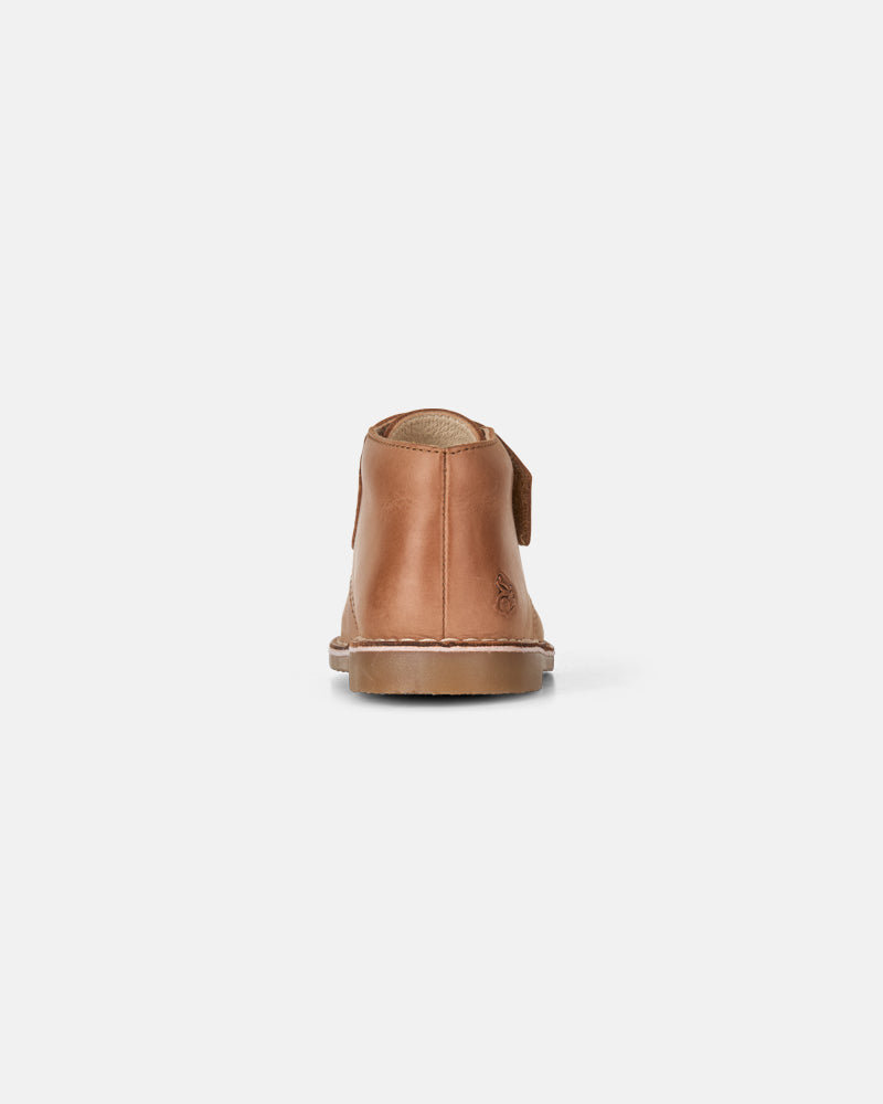 Leðurskór Sage | Cognac