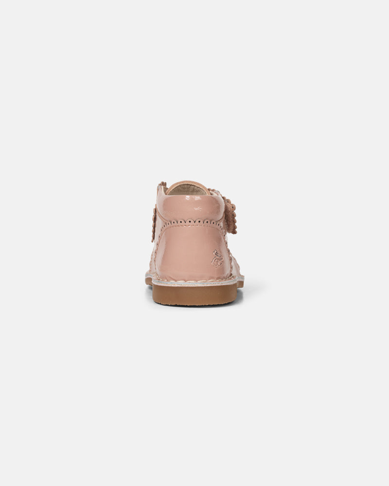 Leðurskór Sage Scallop | Dusty Rose
