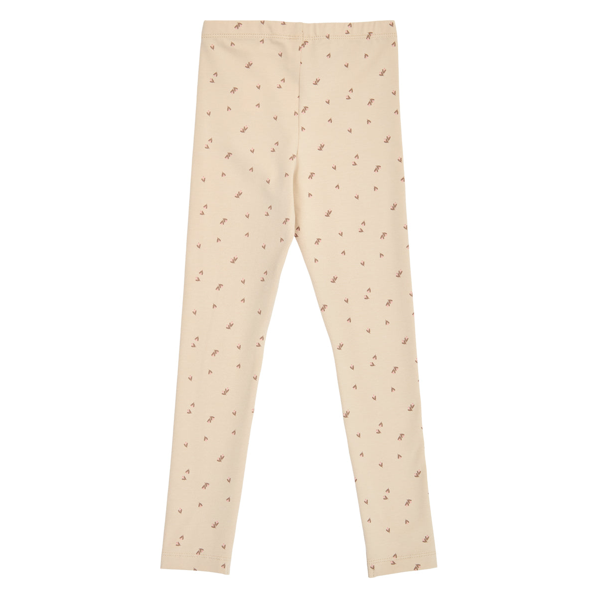 Fleur leggings í litnum Eik / valhneta / fölbleikur - bakhlið