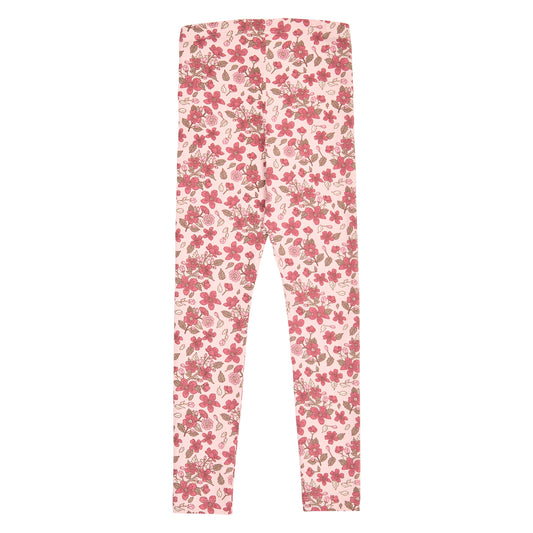 Velora leggings í litnum Fölbleikur / barokkbleikur / móbleikur - bakhlið