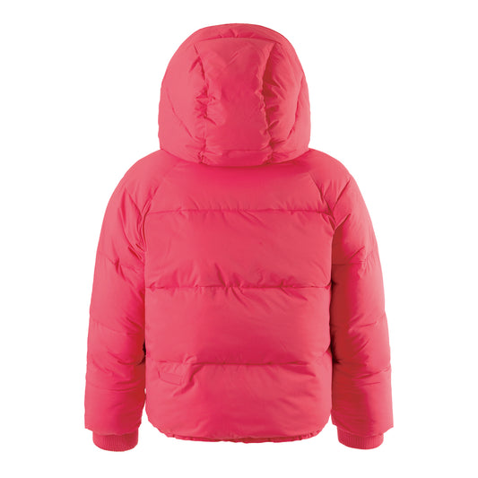 FLASHY DRAGON Vatnsfráhrindandi úlpa | Paradise Pink – bakhlið