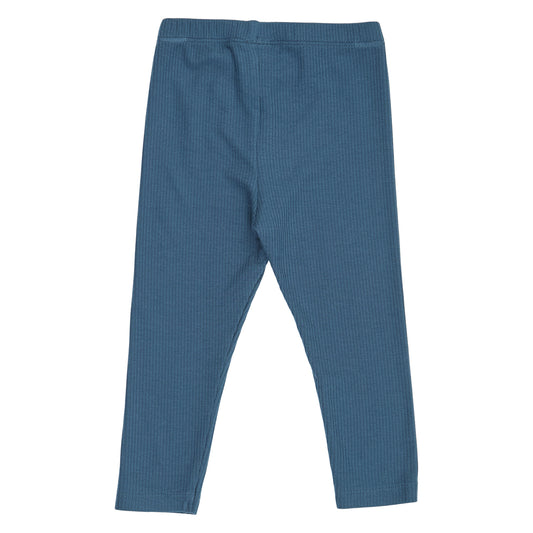 Mellow Tencel-leggings fyrir ungabörn í litnum Dökkblár - bakhlið