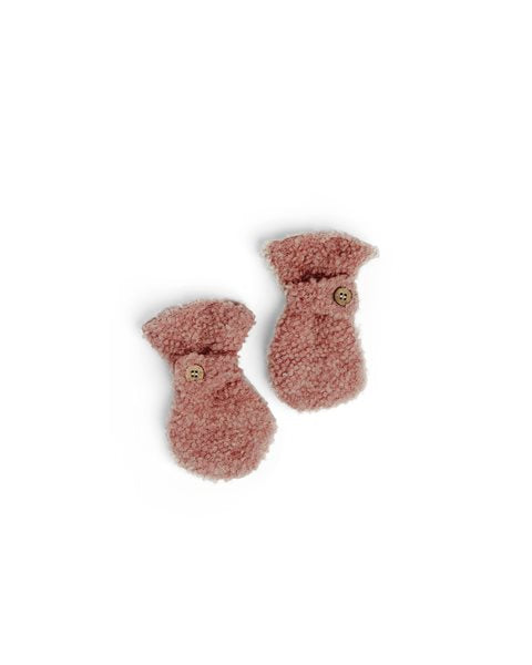 Bouclé-vettlingar úr merinoull | Rose
