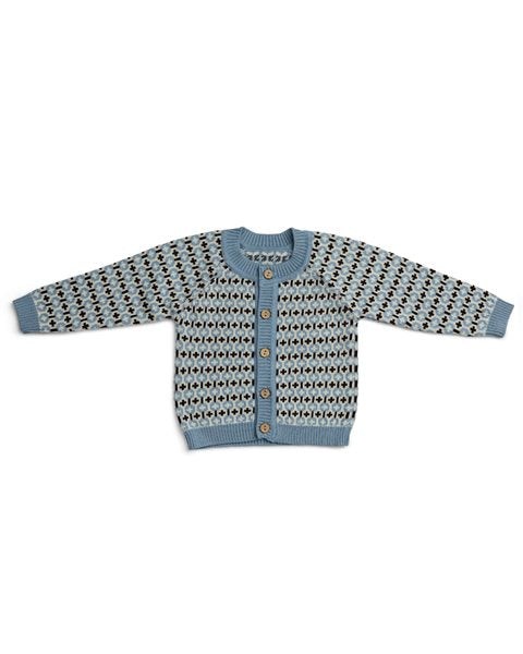 Prjónapeysa úr merinoull | Light blue