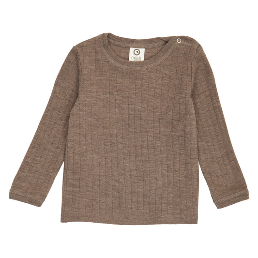 WOOLLY Bolur Merinoull | Walnut melange