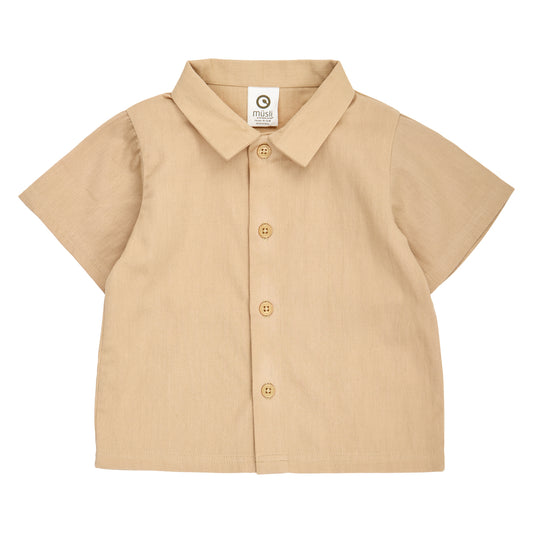 TWILL Skyrta stutterma | Safari