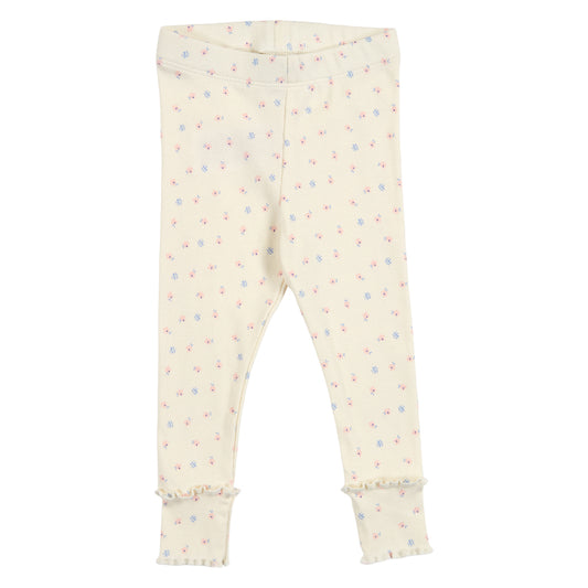 SPRING Leggings með pífu | Tofu