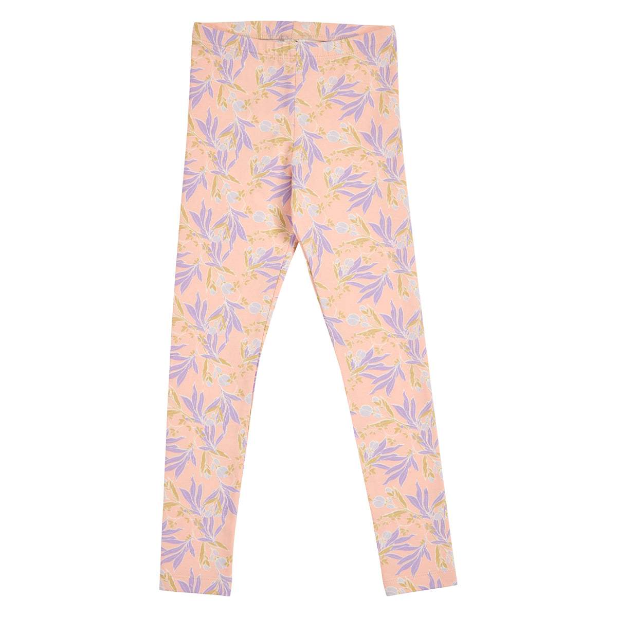PEONY Leggings með blómamynstri | Peach