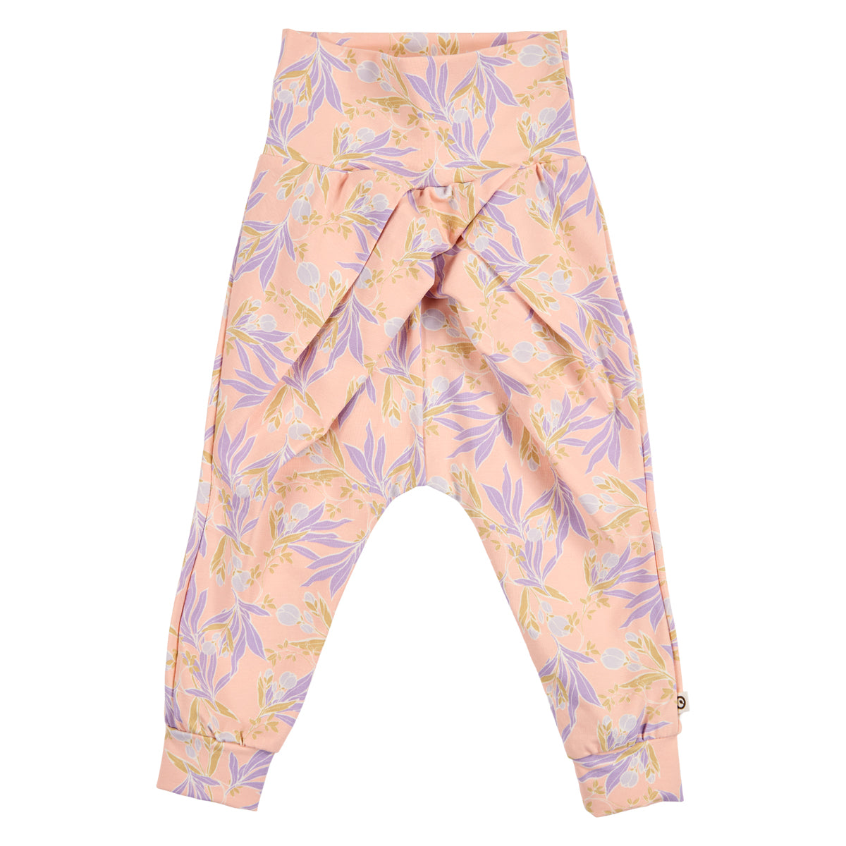 PEONY Buxur með follum | Peach / Bloom