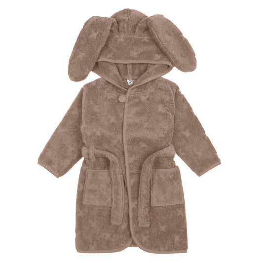 Baðsloppur með eyrum | Walnut