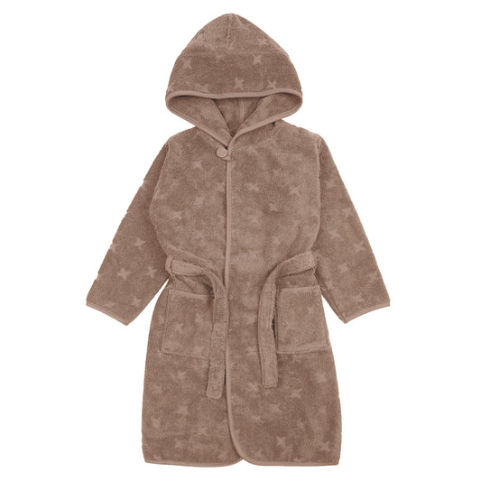 Baðsloppur með hettu | Walnut