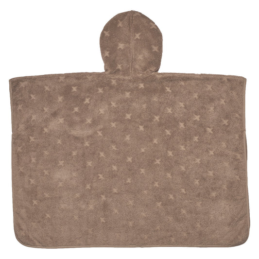 Poncho handklæði með hettu | Walnut
