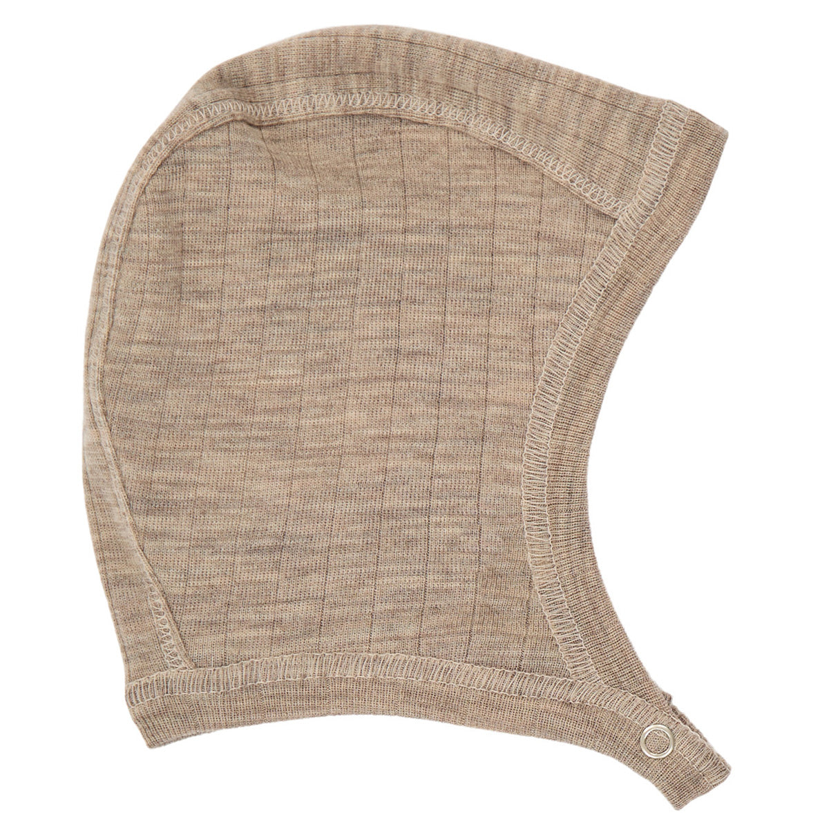 WOOLLY RIB Hjálmhúfa Merinoull | Balsam melange