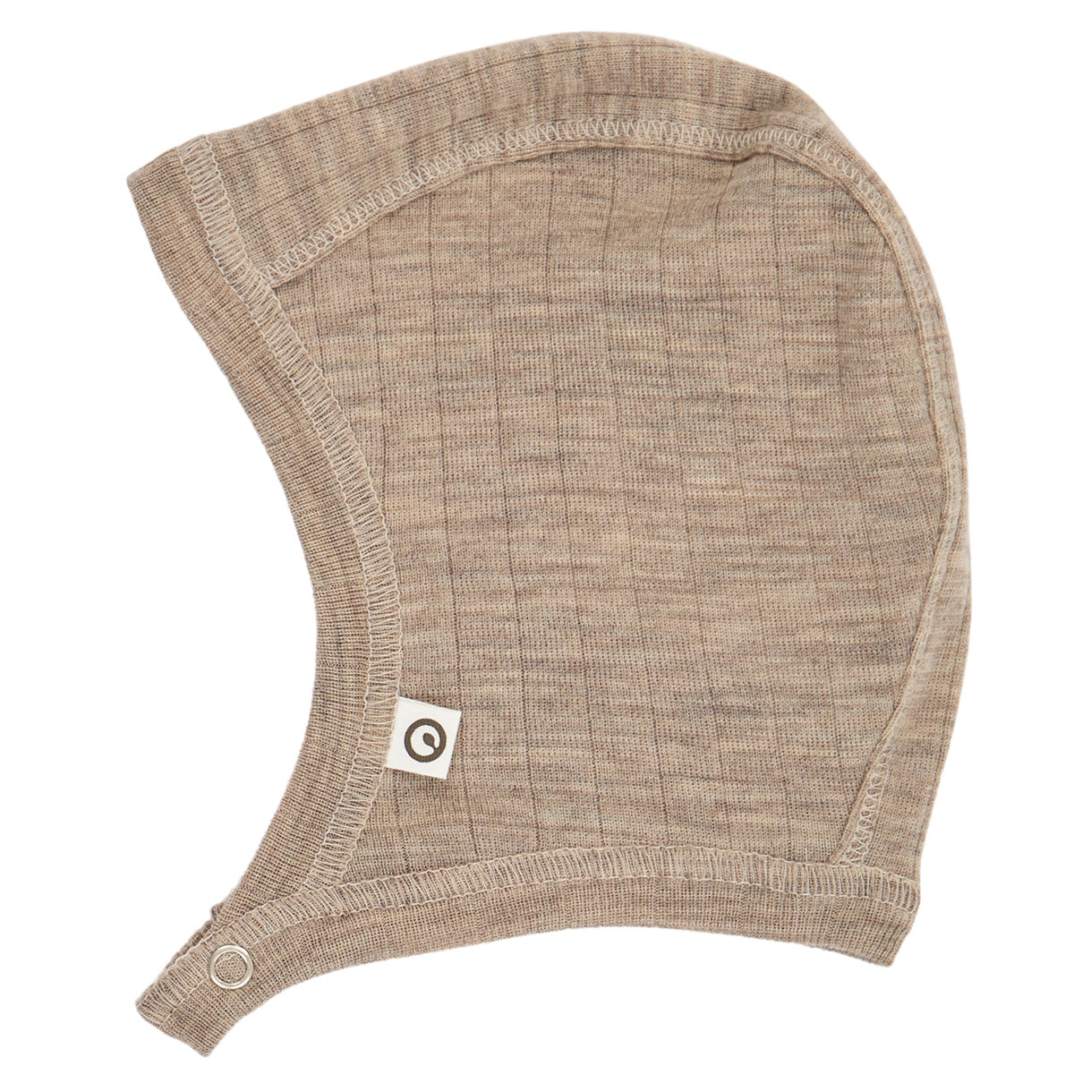 WOOLLY RIB Hjálmhúfa Merinoull | Balsam melange