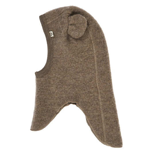 WOOLLY Lambhúshetta með bangsaeyrum | Walnut melange