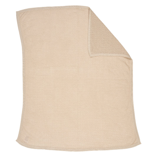 KNIT Teppi með gatamynstri | Oat