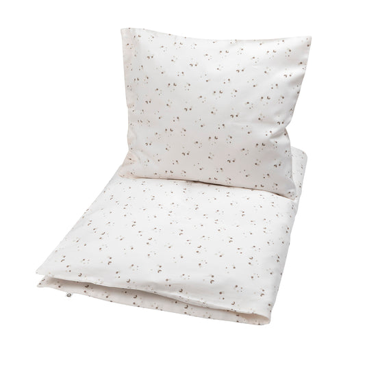 SPARKLE Ungbarnarúmföt 70x100 | Balsam cream