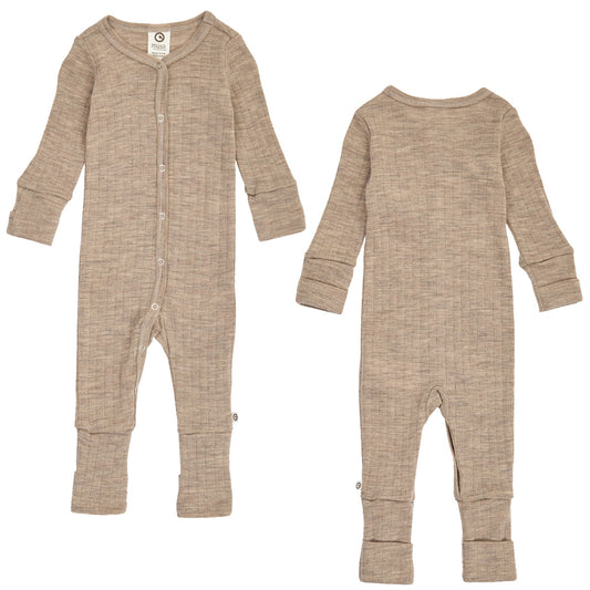 WOOLLY RIB Heilgalli Merinoull | Balsam melange