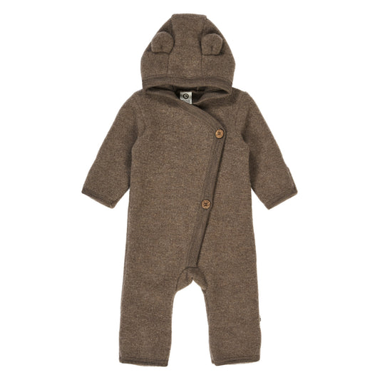 WOOLLY Heilgalli Ullarflís | Walnut melange