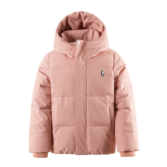 DRAGON EYE Stutt vatnsheld úlpa | Mellow Rose – framhlið