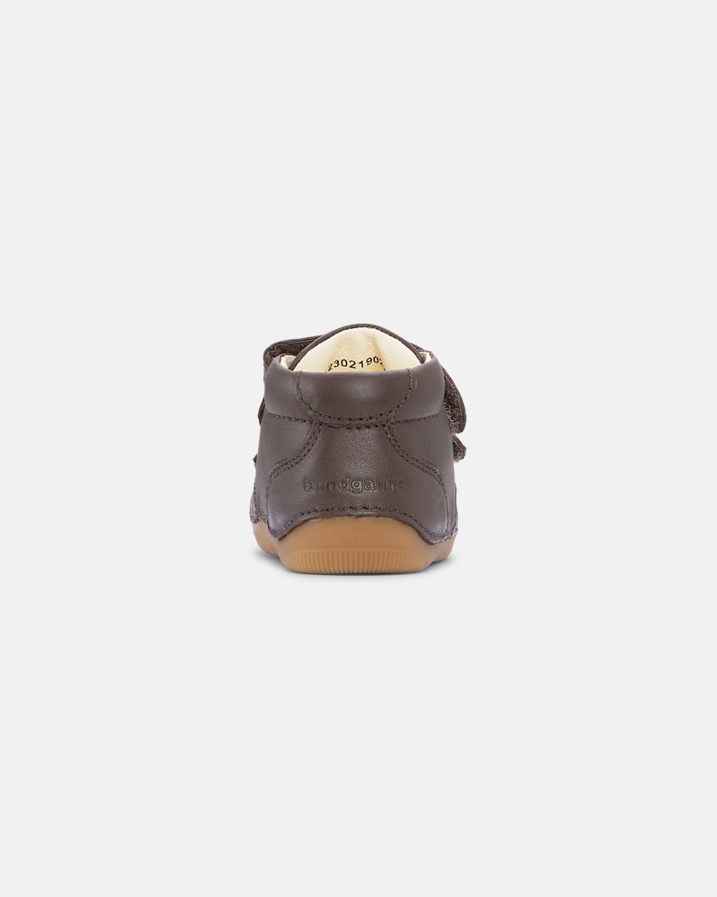 Leðurskór Petit Flower | Dark Brown