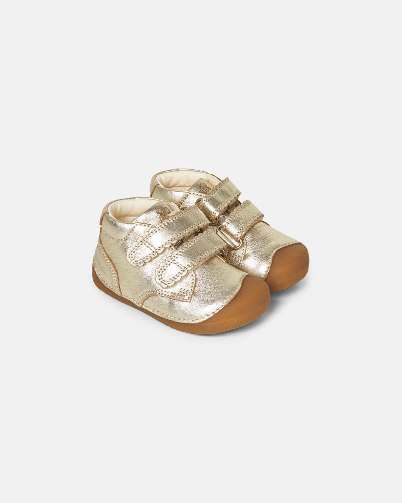 Leðurskór Petit Scallop | Goldie