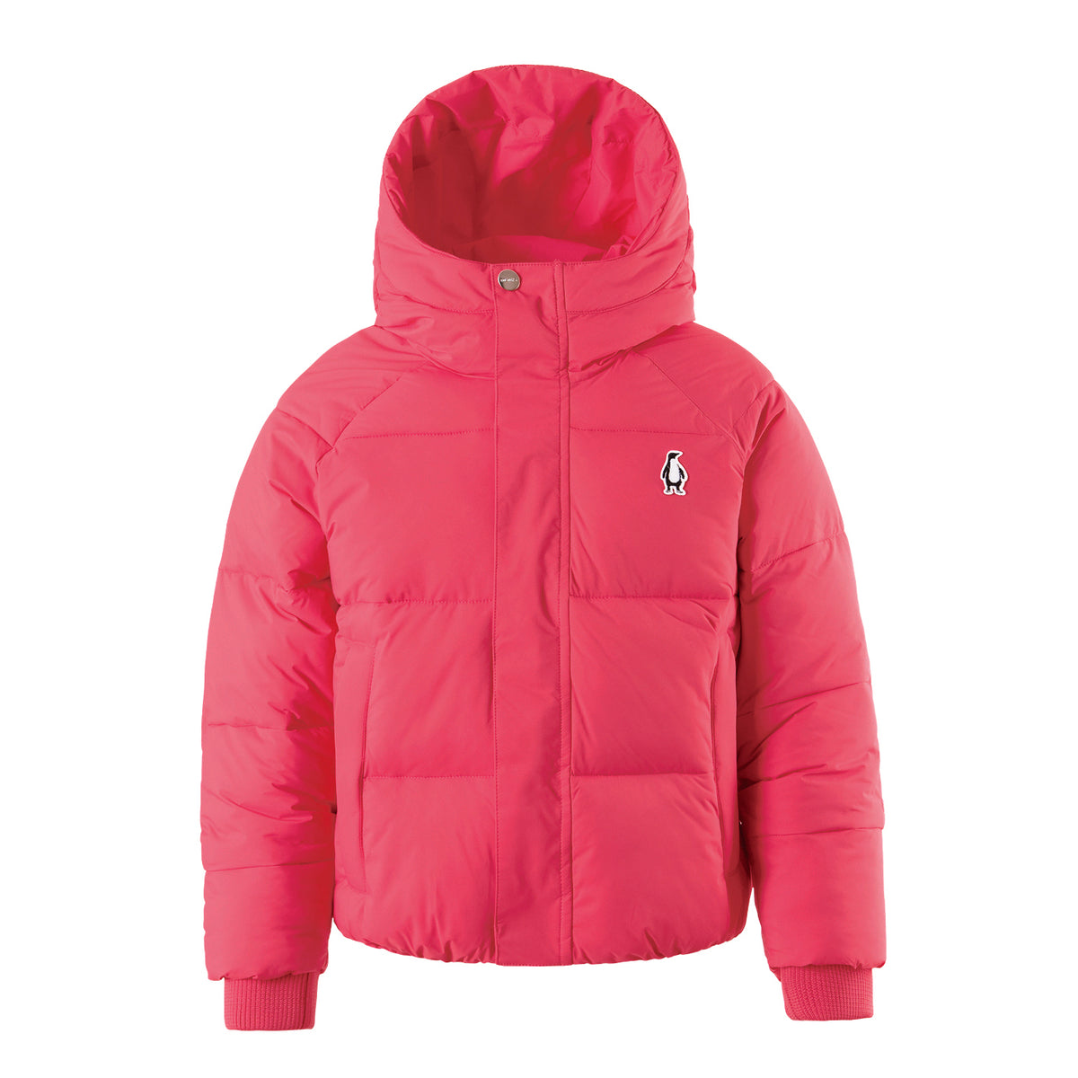 FLASHY DRAGON Vatnsfráhrindandi úlpa | Paradise Pink – framhlið