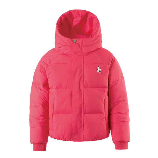 FLASHY DRAGON Vatnsfráhrindandi úlpa | Paradise Pink – framhlið