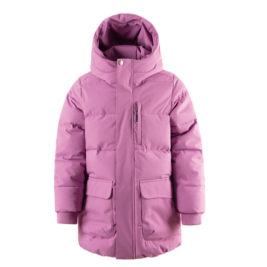 TIGER EYE Vatnsheld úlpa | Crocus Petal Purple – framhlið