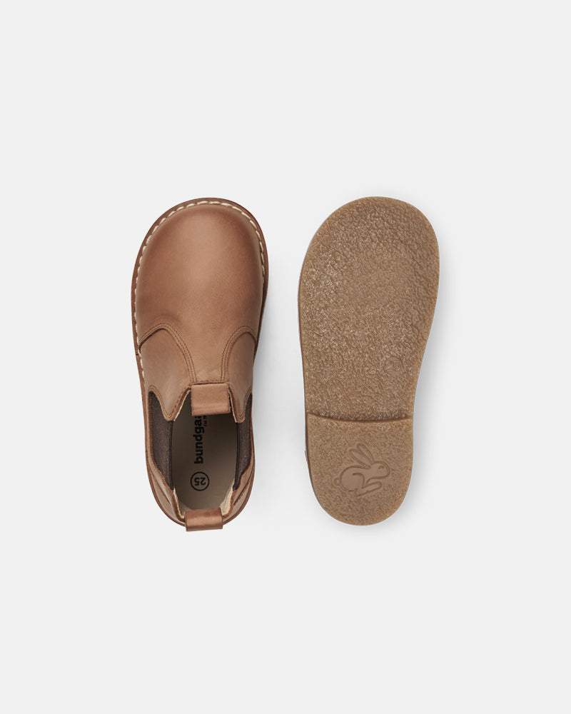 Leðurskór Luca | Cognac