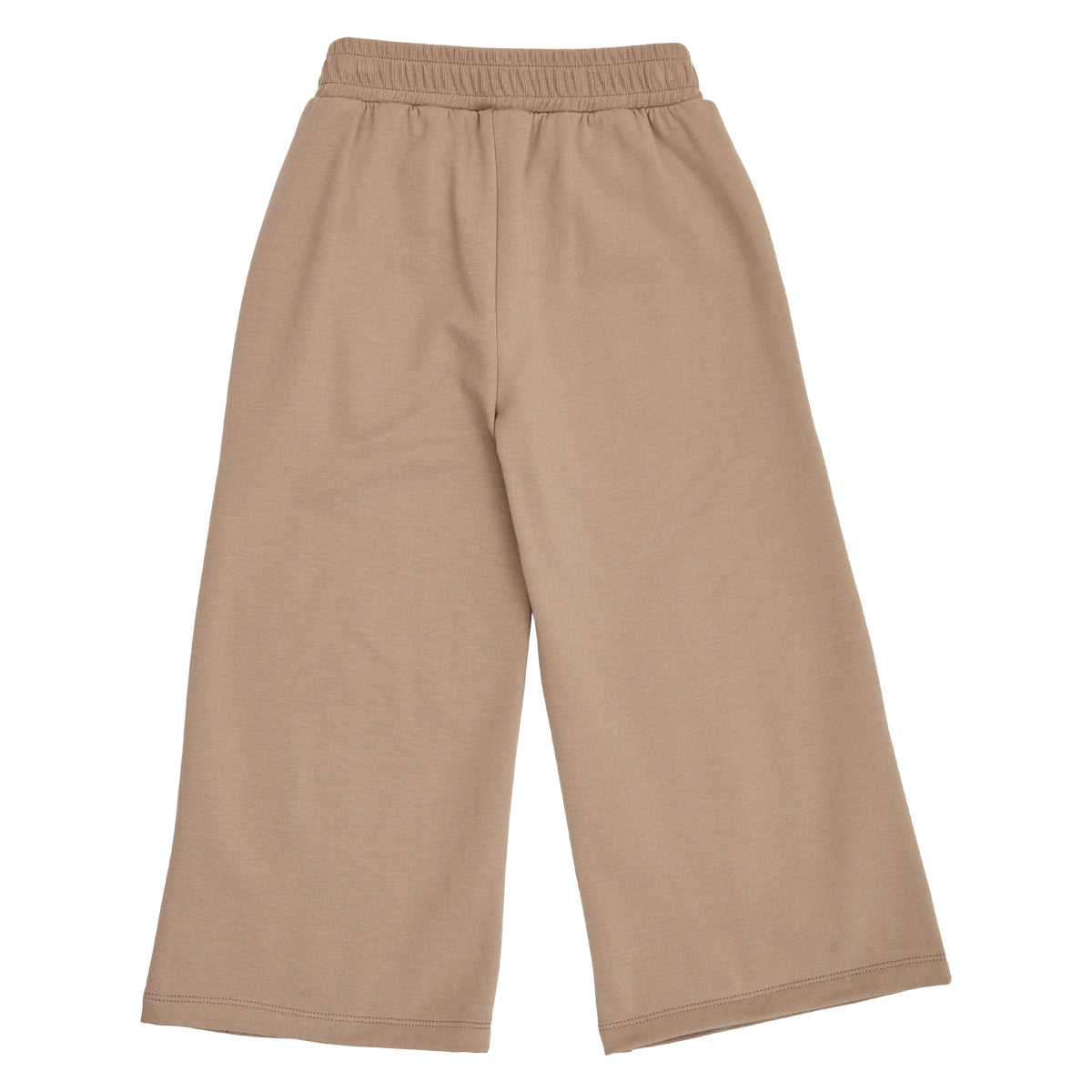 Cozy Me víðar buxur úr sweat-efni í litnum Valhneta - bakhlið