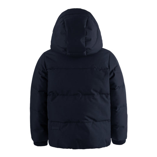 DRAGON EYE Stutt vatnsheld úlpa | Deep Black – bakhlið