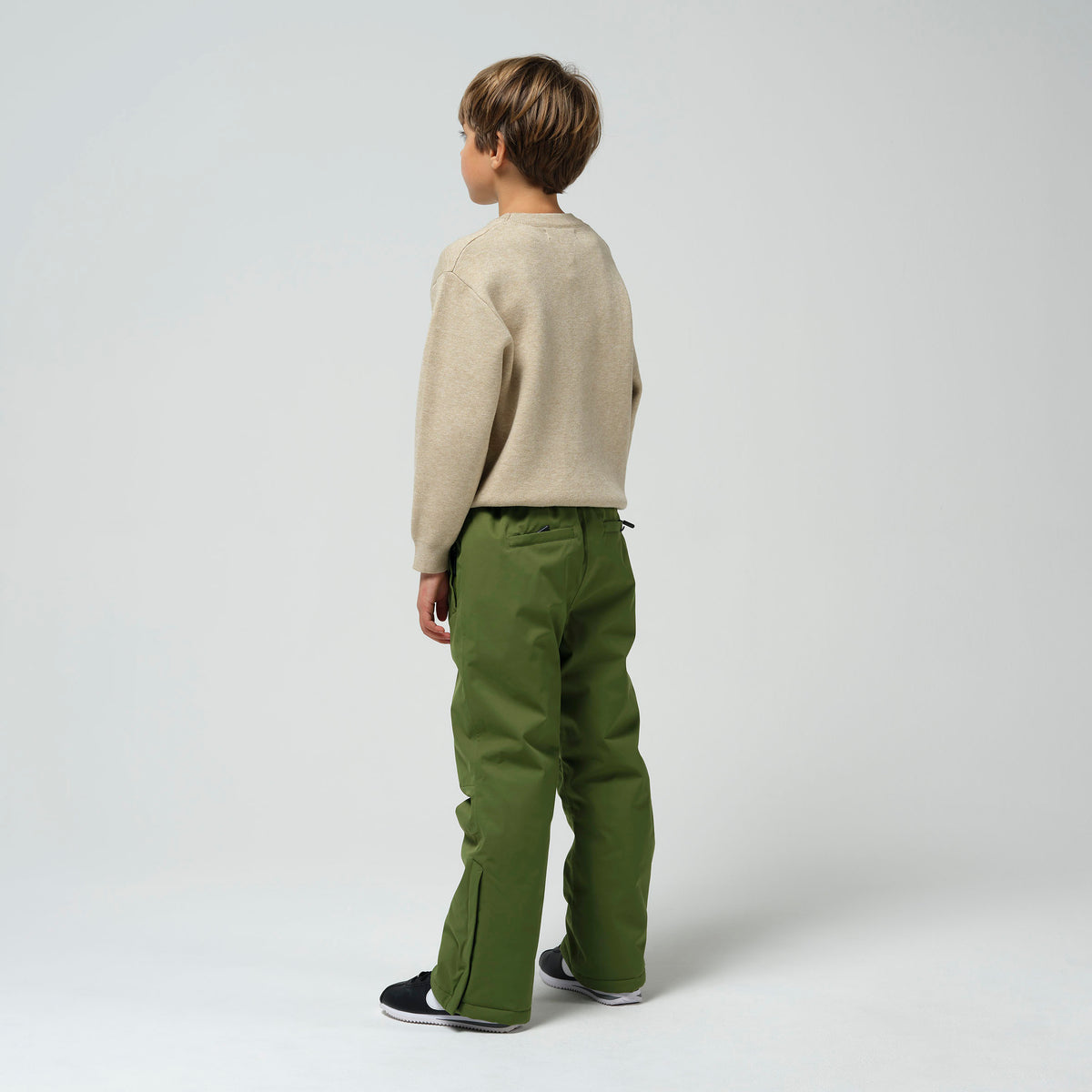 TOP DOG Fóðraðar vatnsheldar buxur | Pesto Green – stúdíómynd 3