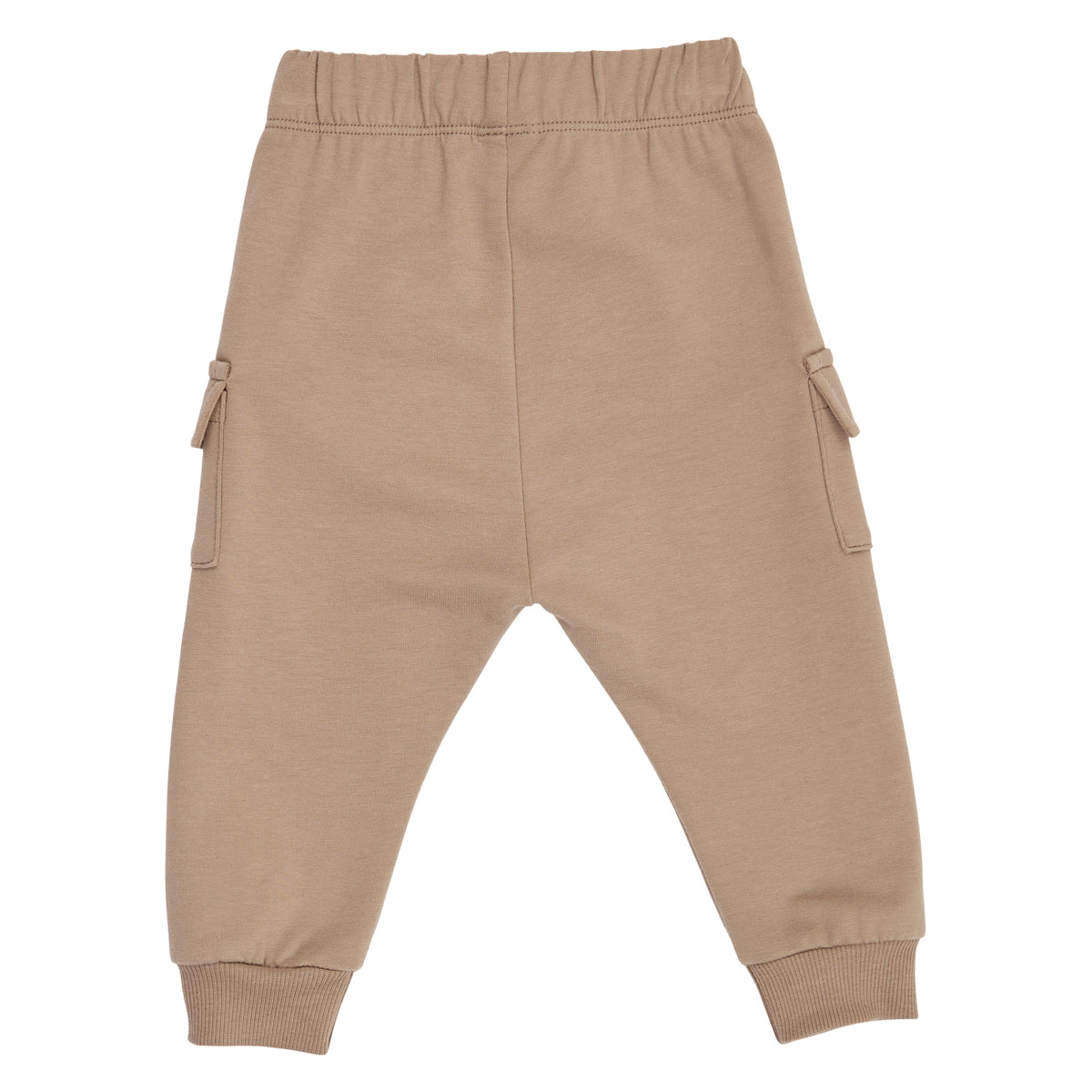Cozy Me cargobuxur fyrir ungabörn í litnum Valhneta - bakhlið
