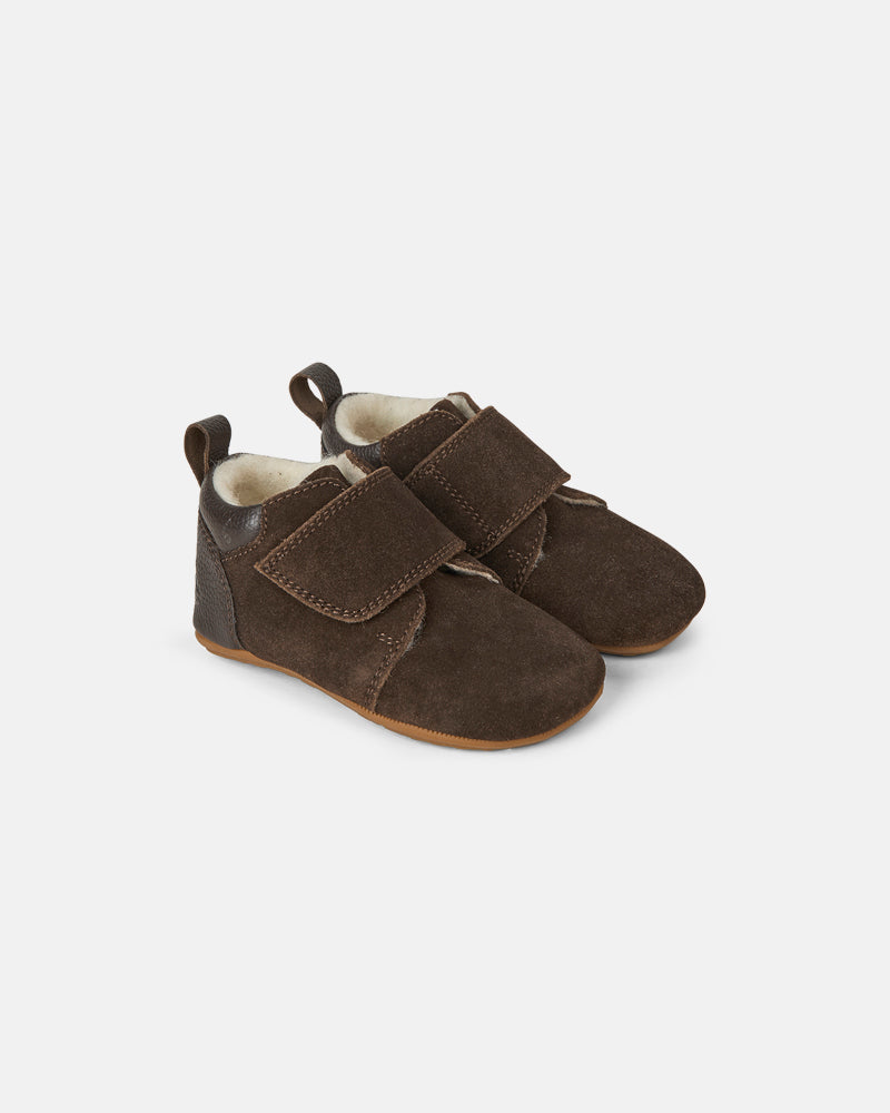 Inniskór Teddy | Dark Brown