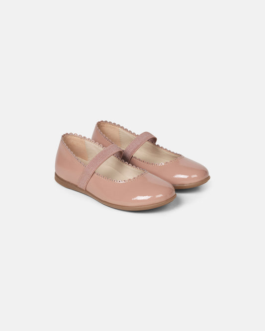 Spariskór Fleur Scallop | Dusty Rose