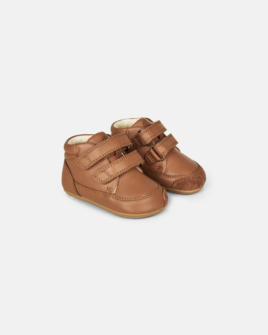 Leðurskór Prewalker | Cognac