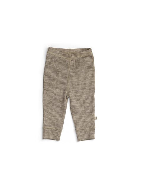Leggings úr merinoull | Light natur melange
